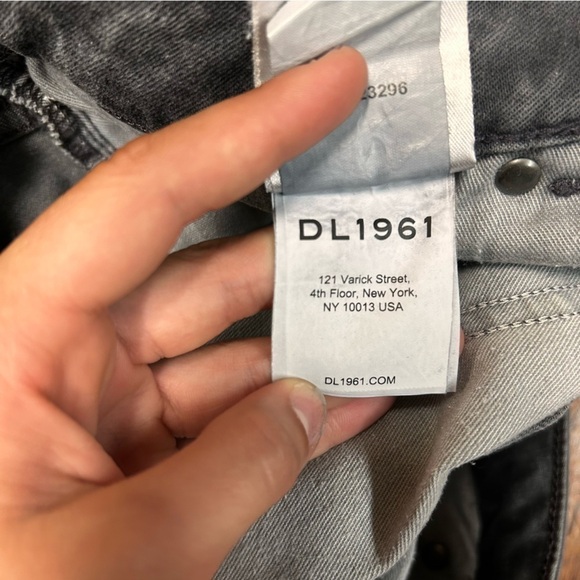 DL1961 men’s nick slim iron grey jeans - Picture 13 of 13
